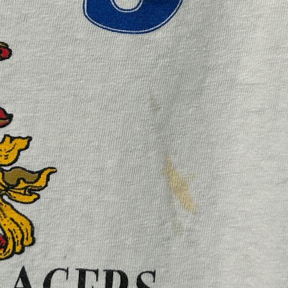 Vintage Prathers Tavern Cardiff Wales T Shirt Mens L Large White 90s Welsh USA - Picture 4 of 15